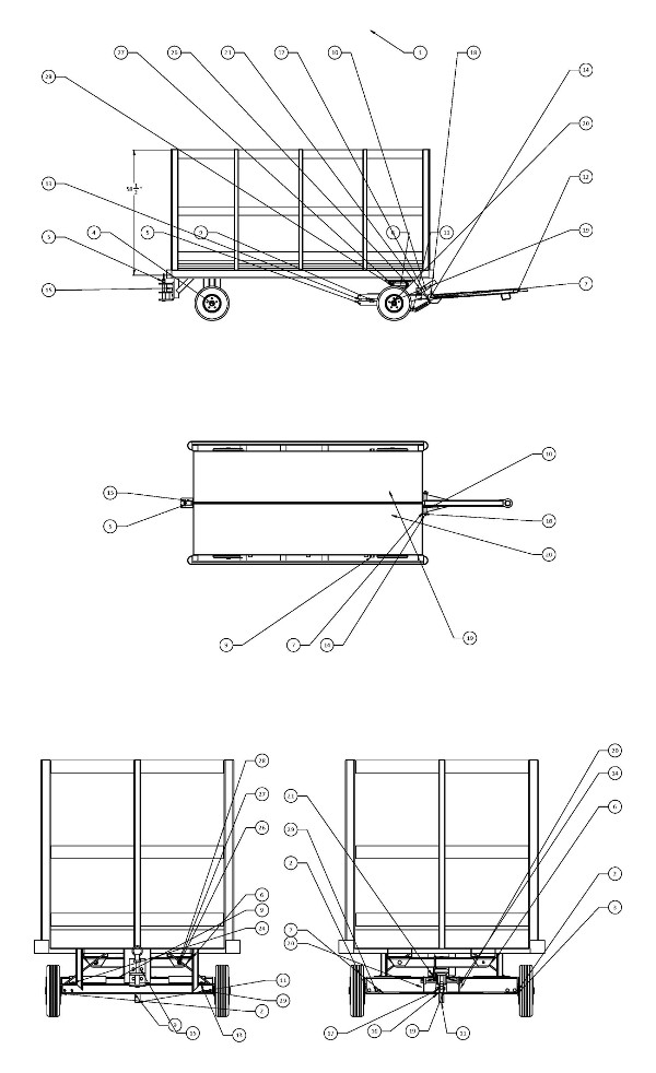 PT-1 Pallet Trailer