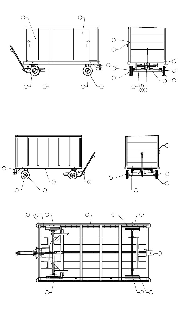 TC-1 Trash Cart