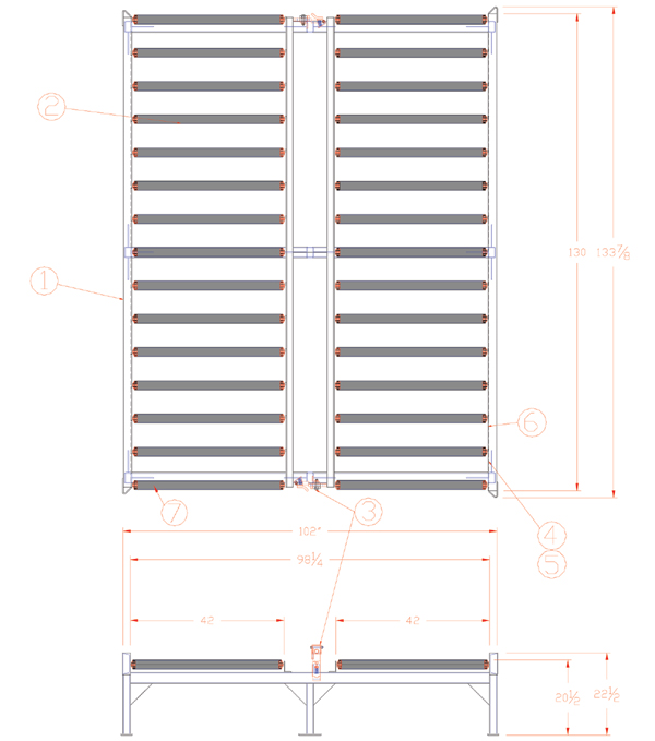 2052 Storage Rack