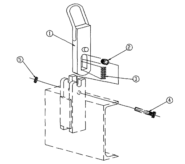 1215 Cargo Dolly - Stop Assembly