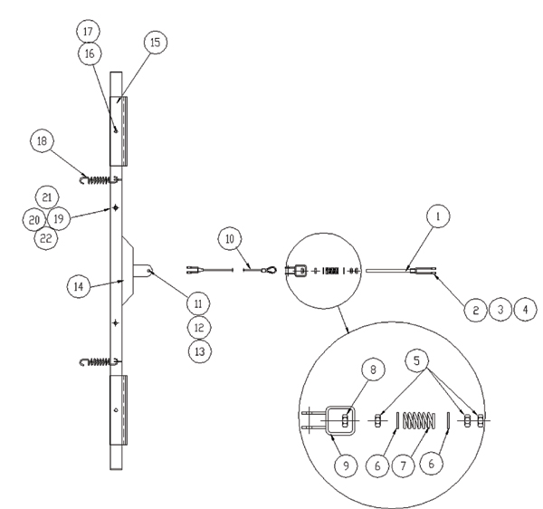 1225 AB - Brake Assembly