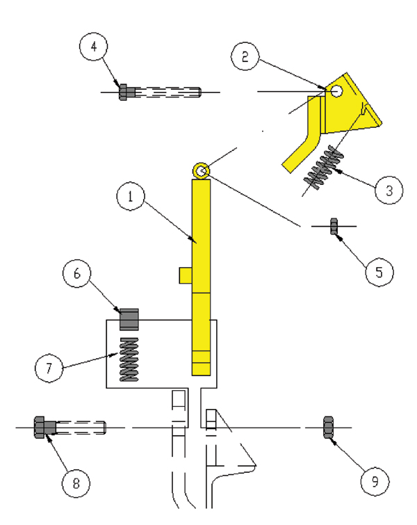 1225 ABG - Stop Assembly