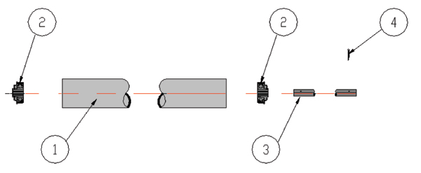 2051 Storage Rack - Roller Assembly