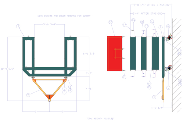 2094 AB-100 Ballast Trailer Only