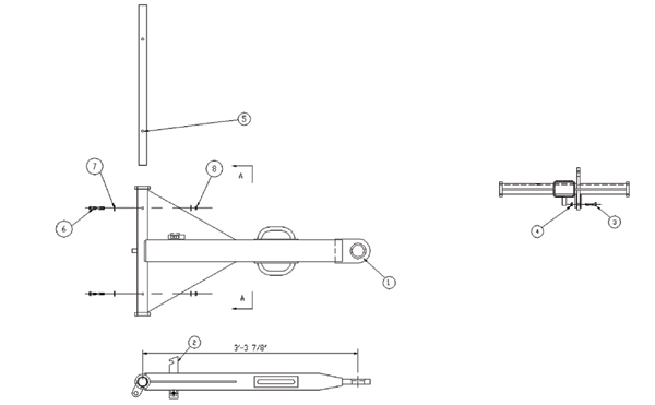 1225 AB - Tongue Assembly