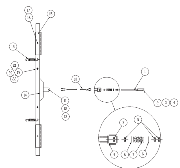 1225 ABG - Brake Assembly