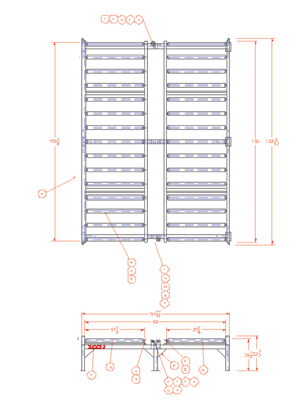 2051 Storage Rack